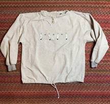 VINTAGE ARIZONA FEATHER PULLOVER SWEATER