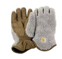 CARHARTT Womens Sherpa Fleece Insulated Synthetic Suede Gloves Size M