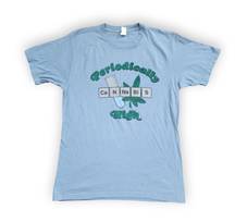 Tultex Blue Cannabis "Periodically" Tee, Unisex Medium