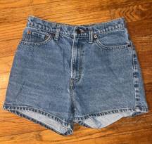 vintage high waisted mom shorts 