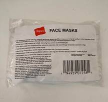 Hanes Pack of 4 White  Face Mask