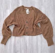 Oversized Boucle Cardigan XL