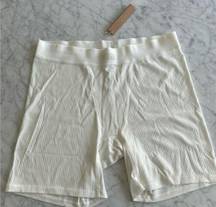 Cotton Rib Shorts