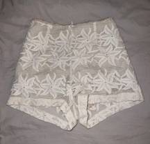 vintage lace shorts