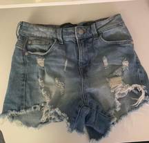 Ripped Jean Shorts Size 3