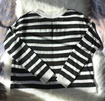 Strip Knit Sweater 