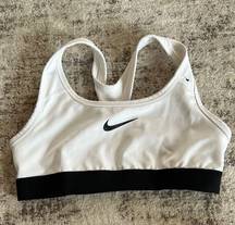 Nike Dri-Fit White Sports Bra