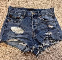 Aeropostale Boyfriend Jean Shorts