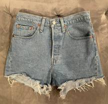 Levi’s Levi 501 Light Wash Shorts