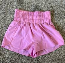 Pink  shorts