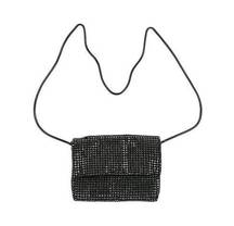 Lovers & Friends Cassie Crossbody Bag in Black Crystal