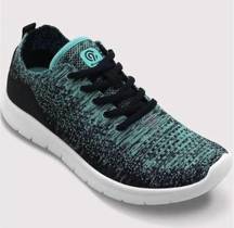 NEW C9 CHAMPION SPEEDKNIT BREATHABLE ATHLETIC SNEAKERS TURQUOISE BLACK sz 8.5