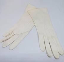 NWOT Vintage Lee Begman White Cotton Gloves