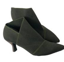 Adrianna Papell Green Sock Booties Sz 7.5