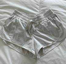 Lululemon White 2.5” Shorts