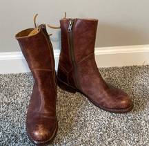 Bed Stu Cobbler Series Genuine Leather Boots Size 6