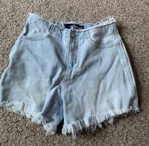 Hollister High Rise Mom Jean Shorts Vintage