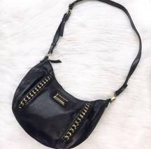 Nicole by Nicole Miller Black Shoulder Bag