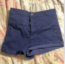 Blue shorts 