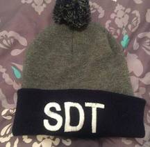 Sigma delta tau Pom Pom beanie