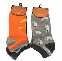 Hallmark  Pumpkin and Ghost Ankle Socks, 3 Pack