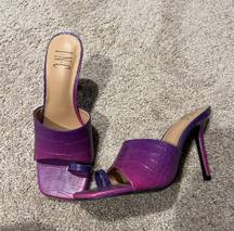 INC Purple Ombré Heels