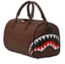 💛SPRAYGROUND Sharks in Paris Check Mate FRENZY SHARKS MINI DUFFLE