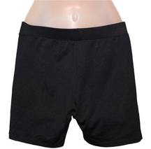 Body Wrappers black stretchy shorts size XL