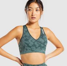 Gymshark Camo Seamless Sports Bra