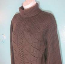 Vintage Alfred Sung Wool Turtleneck Sweater Womens L / XL