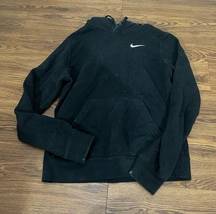 Nike  Black Team Club Pullover Hoodie Sweatshirt Size XS