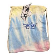 Boys Lie UNRELEASED Blue/Pink Cotton Candy Drawstring Bag New with Sticker