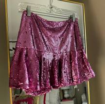 Sequin Skirt