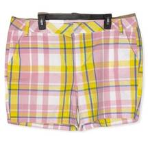 Marc New York Andrew Marc Plaid Shorts NWT 14