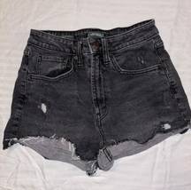 Wild Fable Black High Waisted Jean Shorts