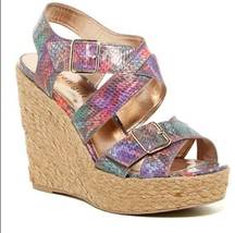 Madden Girl  Strappy Platform Wedge Sandals