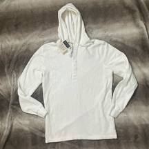 Jachs Pullover Hoodie White Size Medium