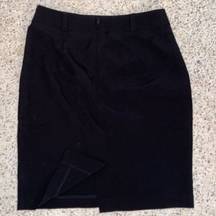 A BYER WOMENS SKIRT CAREER RAYON 9 BLACK