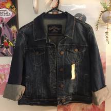 NEW WITH TAGS Denim Jean Jacket Size XL