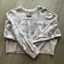 Adidas Pink Camo  Crewneck Sweatshirt