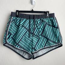 Active Shorts Green Grey Annette XL