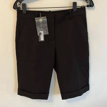 Loro Piana Perth Baker Bermuda Shorts Black