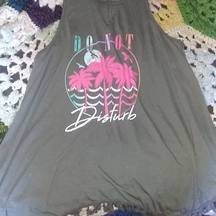 Swimsuit cover beach comfy soft Barbie pink casual XXL