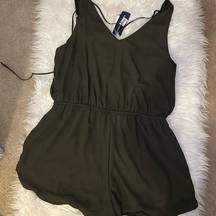 Olive Green Romper