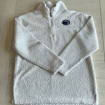 Penn State PSU Nittany Lion's Women's Sherpa 1/4 Zip Pullover Size Large