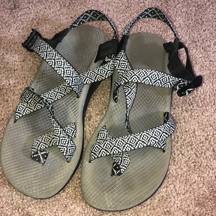 Chacos Chaco Z2 Classic White Black Strappy Sport Hiking Sandals Shoes Women’s Size 9​