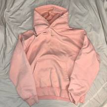 Nike Hoodie baby pink center swoosh