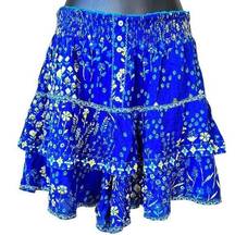 POUPETTE ST BARTH Cullote Mini Skirt BLUE BONNET