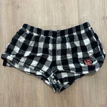 San Diego State University Embroidered Flannel Shorts 