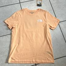 NWT The North Face Box NSE‎ Tee Apricot Ice